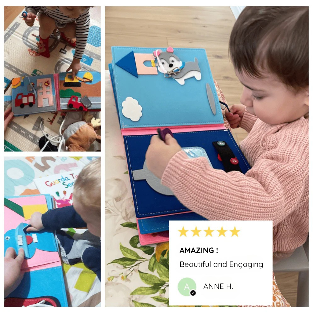 MiniMind- Rainbow Busy Book